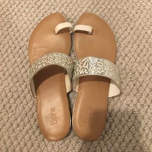 Silver Sandals size 8.5 M
